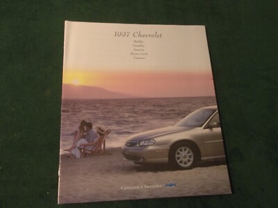MINT CHEVROLET 1997 CHEVY MONTE CARLO LUMINA CAMARO  DEALER SALES BROCHURE~ #980