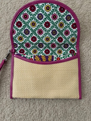 Vera Bradley Viva La Vera Envelope WristletWallet Convertible Clutch - Picture 5 of 5