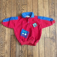Vintage OshKosh B Gosh Pullover Sweatshirt Baby Kids Size 6-9 MOS Made USA