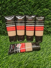 COVERGIRL OUTLAST ACTIVE 24HR FOUNDATION SPF20 #820 CREAMY NATURAL 1OZ Lot Of 5