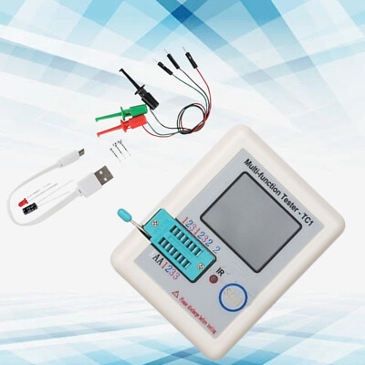 LCR-TC1 Transistor Tester TFT Diode Capacitance Meter For LCR ESR NPN PNP MOSFeX