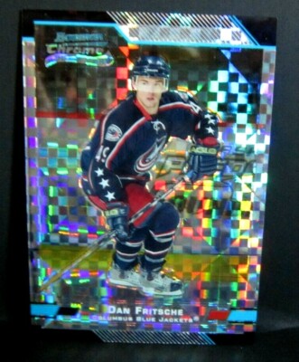 Dan Fritsche RC 2003-04 Bowman Chrome XFractor REFRACTOR#/150 ROOKIE!BlueJackets