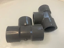 Lasco Sch 80 PVC 1" Tee Slip *Lot of 2*