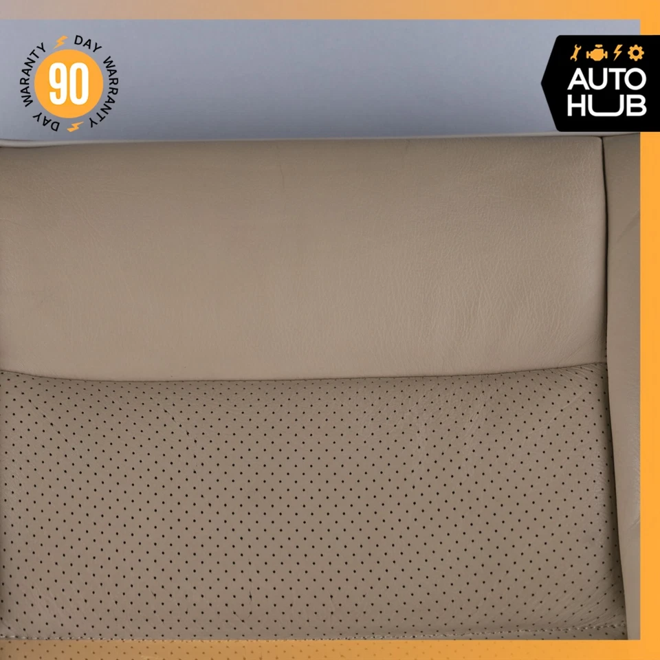 94-95 Mercedes W124 E320 E420 Almofada de Assento Superior Frontal Direita do Passageiro Bege Fabricante de Equipamento Original - Imagem 3 de 4