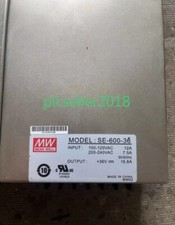 1pcs USED MEAN WELL Switching Power Supply SE-600-36