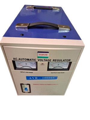 Topow AVRS-10000 10,000 Watt Voltage Converter & Transformer with Regulator