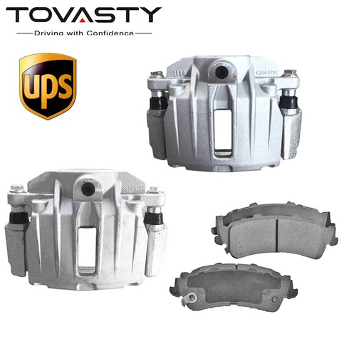 YHTAUTO Set Of 2 Rear Brake Caliper Assembly Replacement For Chevrolet Silverado Avalanche Suburban 1500 Cadillac Escalade GMC Sierra Yukon : Buy Online At Best Price In KSA - Souq Is Now - Foto 6