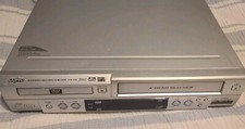Sanyo DVW-6100 DVD VCR VHS Combo 4 Head Hi-Fi Player -No Remote- PARTS ONLY