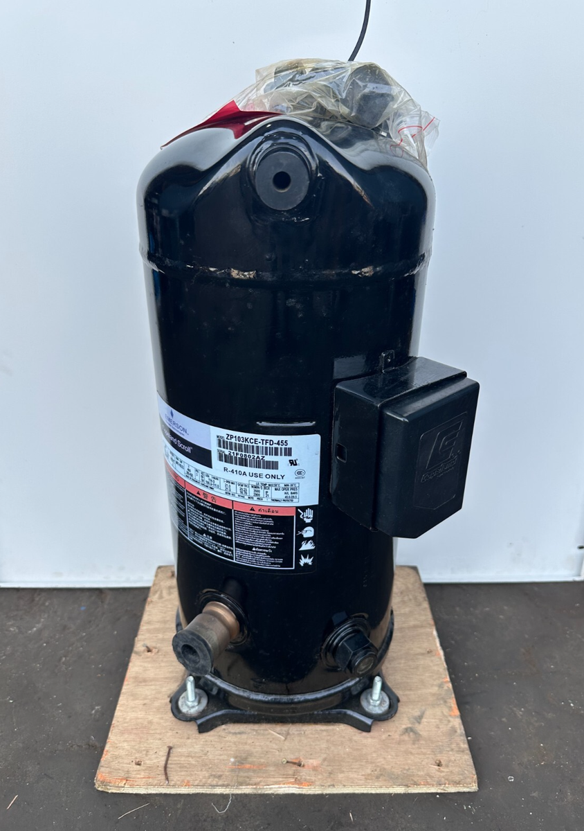 COPELAND SCROLL COMPRESSOR ZP103KCE-TFD-455 3 PHASE | eBay