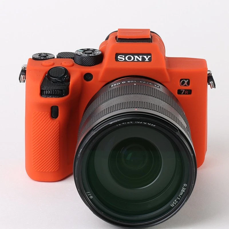 Funda de goma de silicona para cámara para Sony A7R IV A7R4 ILCE-A7RM4 superior Foto 4 de 4