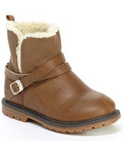 Girls Toddler Tess Osh Kosh Brown Sherpa Lined Boots, Size 9 Girls Toddler Tess Osh Kosh Brown Sherpa Lined Boots, Size 9