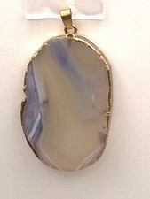 Blue Agate Pendant