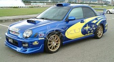 Kakumei Wrc Rally Frp Roof Scoop Vent For 01 02 03 04 05 Subaru Impreza Gda Gdb
