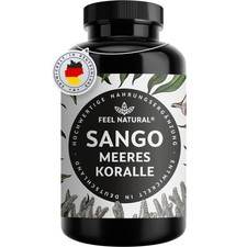 Sango Meereskoralle Kapseln - 180 Stück (2 Monate) - 221 g (1er Pack)