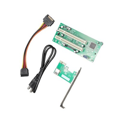 PCI-Express PCI-e to PCI Adapter Card PCIe to Dual Pci Slot Expansion Card
