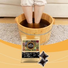 10x Natural Herbal Detox  Shaping Cleansing Foot Soak Detox Hot Body Slim P9S3