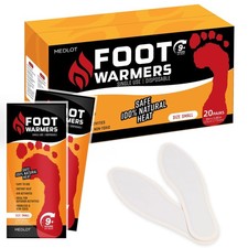 Heat Patch, Insole Foot Warmers with Adhesive - Long Lasting, Safe Natural Od...