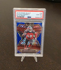 2019 Panini Select Concourse Shaquil Barrett #56 Blue  Prizm 137/175 PSA 10