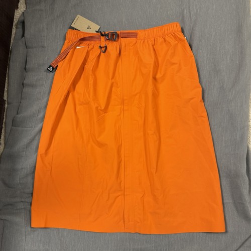 Nike, Nike ACG Morpho Storm-FIT ADV Wrap Skirt Unisex Tangerine Sz M NWT
