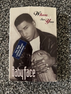 Babyface When Can I See You Kassette In PappSchuber 1993 US Ausgabe