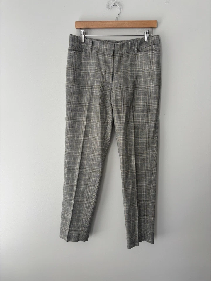 Brooks Brothers Mujer Luna Lino Lana Cuadros 2 Piezas Pantalón Traje Blazer Reino Unido Talla 6 Foto 2 de 4