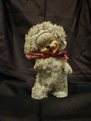 Vintage Rushton Star Creation Rubber Face Dog Plush | eBay