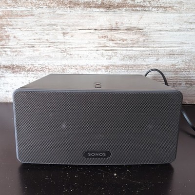 SONOS PLAY:3 Gen 1 Wireless Speaker Black W/AC Cord Tested & Working