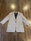 Escada Virgin Wool Houndstooth Blazer Size L — photo 4