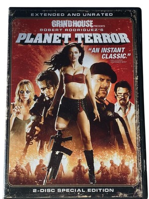 Planet Terror (DVD, 2007, 2-Disc Set, Extended Directors Cut)