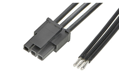OEM New Molex 2147512031 Micro-Fit 3.0 3-Pos 150mm Gold Plug Assembly Qty 10