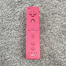 Nintendo Wii MotionPlus Pink Wireless Remote Controller RVL-036 for Wii/Wii U