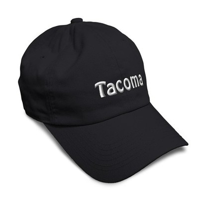 Speedy Pros Soft Baseball Hat Embroidered Dad One Size, Black Design Only
