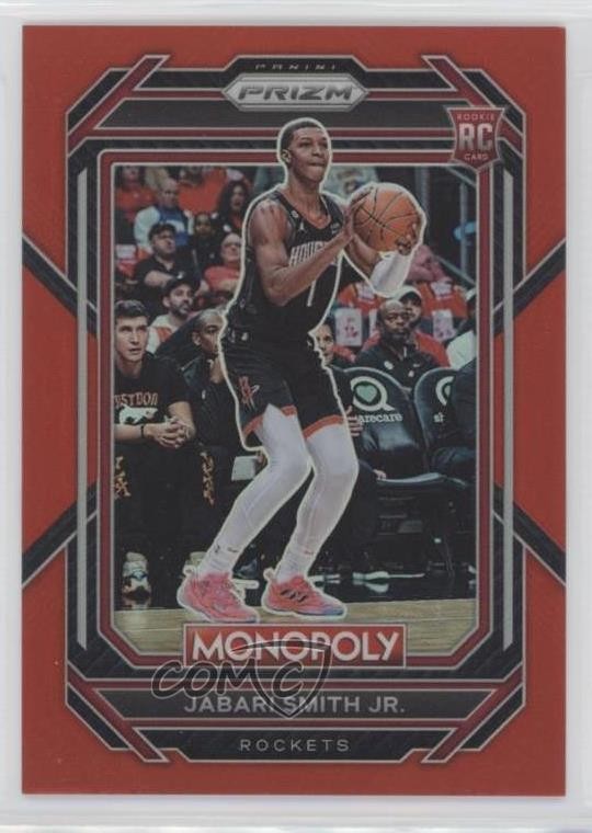 2022-23 Panini Prizm Monopoly Red Prizm 62/99 Jabari Smith Jr #32 7ja