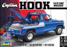 Revell 1/25 Scale 1979 GMC Wrecker Captain Hook Plastic Model Kit 14590