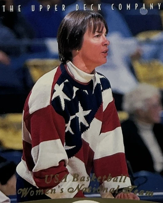 Tara VanDerveer PSA 7 -1996 Upper Deck USA Gold -Stanford, Olympian,Hall Of Fame - Image 4 of 4