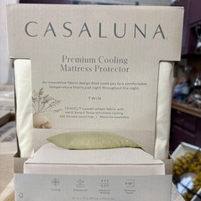 Premium Cooling Twin Casaluna Mattress Protector Size Twin