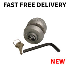 INSERTABLE COUPLING CARAVAN TRAILER COP UNIVERSAL SECURITY HITCH LOCK HITCHLOCK