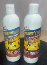 Formula 420 Glass Metal Ceramic Pipe Cleaner 12oz Bottles Set of 2