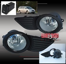 11-17 Toyota Sienna Jdm Bumper Driving Clear Fog Lights Lampsoem Switchharness 11-17 Toyota Sienna Jdm Bumper Driving Clear Fog Lights Lampsoem Switchharness