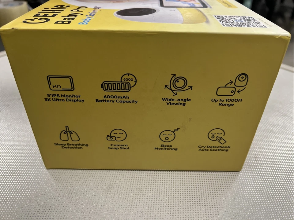 Monitor inteligente de bebé Ellie Baby Pro Baby Safety AI, no wifi AI Foto 4 de 4