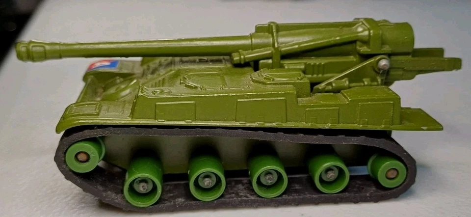 K-107 Matchbox Battle Kings 155mm S.P Howitzer Tank 1974. - Image 3 of 4