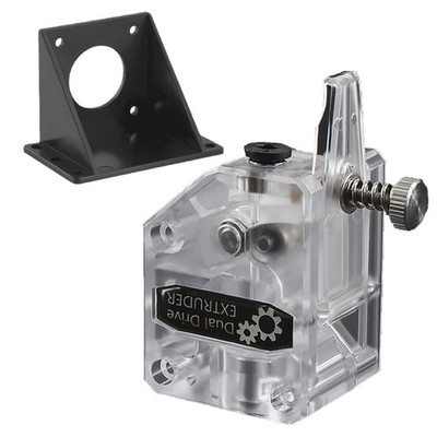 Double Gear Extruder Reduction for TPU TPE Soft Consumables 1.75mm Filament-