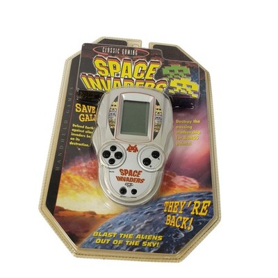 Classic Gaming Space Invaders Handheld Game Electronic Retro Excalibur New