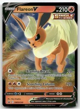 flareon v pokemon card value Amazon.com: Pokemon Flareon V & Vmax Set - Evolving Skies 018/264 Ultra  Rare Card Lot