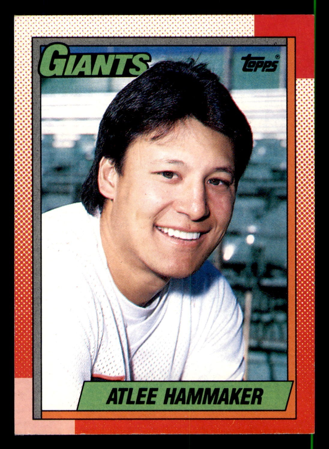 1990 Topps #447 Atlee Hammaker Giants