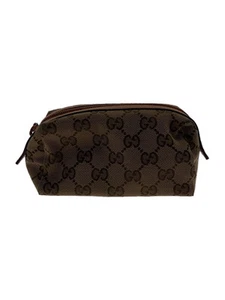 GUCCI Pochette Toile CML Allover Pattern 29596 205027 Sac Toile du Japon "915