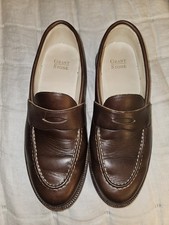 Men's Grant Stone Traveler Penny in Crimson Chromexcel in 10D