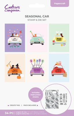 CRAFTER'S COMPANION Crafters Companion - Seasonal Car Collection - Metal Dies