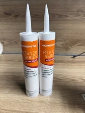 Momentive RTV120 Silicone Adhesive Sealant 10.1oz (300ml)  Lot Of 6