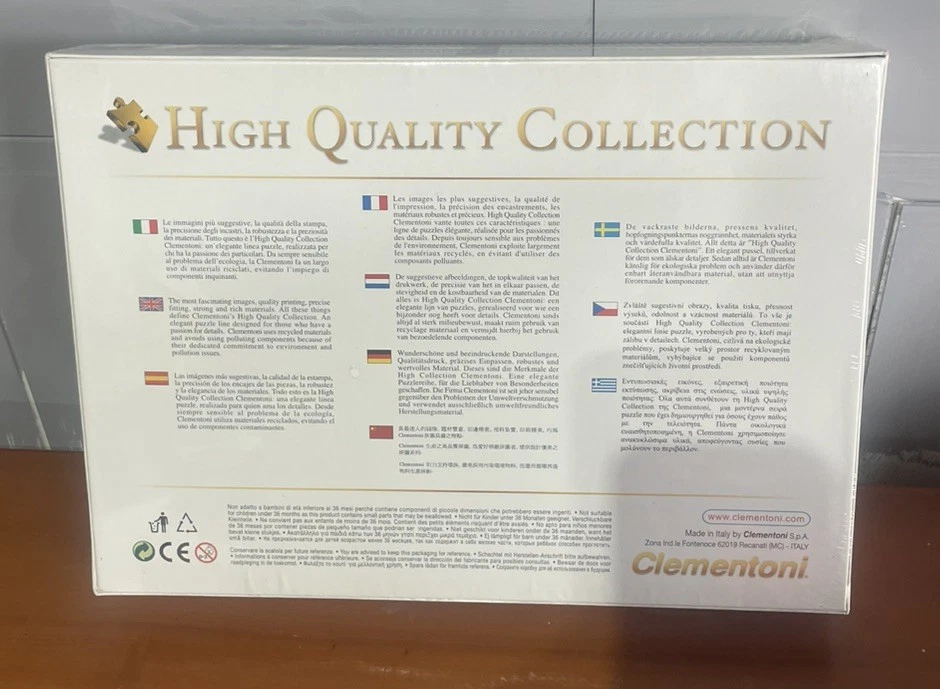 Rompecabezas Clementoni Panorama Alta Calidad Fori Imperiali- Italia 1000 Nuevo Foto 3 de 4